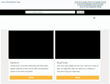 Tablet Screenshot of insectidentification.org